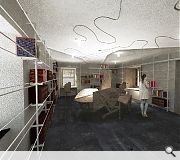 Cellular classroom spaces will be knocked through to form open plan galleries