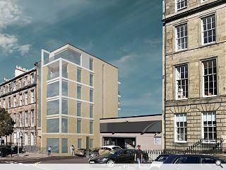 Hackland + Dore take their work home with New Town flats plan