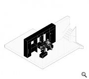 Multiple configurations allow components to be neatly stored away or folded out for use