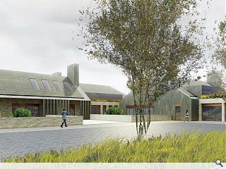 NORD detail Bellahouston Park hospice plans