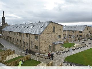 Edinburgh Colony house style repurposed for Leith Fort