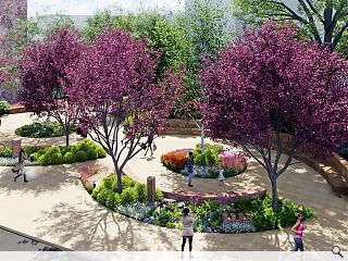 Renfrew garden to commemorate a lost landmark