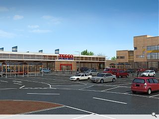 Tesco to begin demolition of Linwood town centre