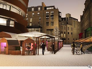 St James Centre enters into the Christmas spirit with 'Alpine village' plan