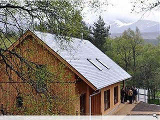 Gilbert at home in Cairngorms