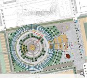 Concentric rings of activity spaces will ripple out from the gasholder