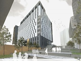 Construction commences on Glasgow's St Vincent Plaza