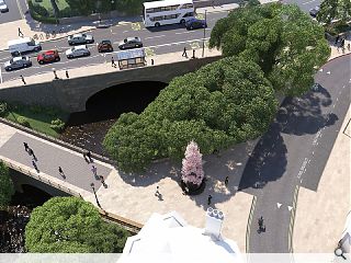 Water of Leith viewing platform leads cycle link enhancements