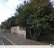 The overgrown site forms part of the Edinburgh University estate