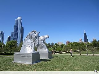 Andy Scott's Kelpies in Chicago