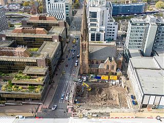 Terracotta student tower on the rise at St Vincent Street