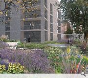 All flats will benefit from a common garden court