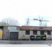 The building line will be extended through some existing industrial buildings