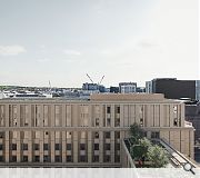 The team liaised with the School of Art to minimise visual impact
