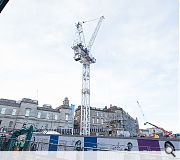 One of the largest cranes in Europe will be used to deliver the mammoth scheme