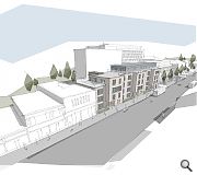 Residential development is transforming this stretch of Gorgie Road