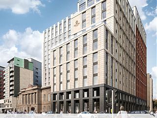  Cranes denote the rise of Glasgow hotel duo