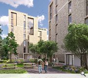The new proposals emphasise continuity with the approved plans