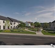 Accommodation will range from four-bedroom houses to one-bedroom cottage flats 