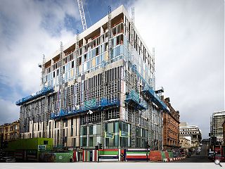 £20m city centre student build tops out