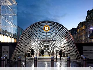 St Enoch station canopy heralds arrival of revamped subway network