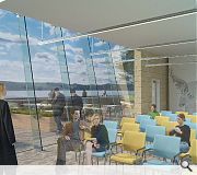 A ground floor events space and cafe above will take full advantage of the new vista