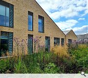 The facade echoes the silhouette of the highest peaks on the Pentland Hills 