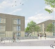 Keppie's Inverness scheme will be clad in treated larch