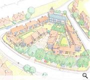 redevelopment plans will see a series of homes constructed in the cathedrals grounds