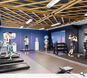 On-site fitness suites will be contained in both builds