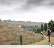 A new entrance path will open up access to the former quarry