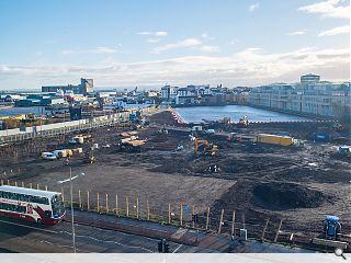 388 Leith Docks homes break ground at Ocean Terminal