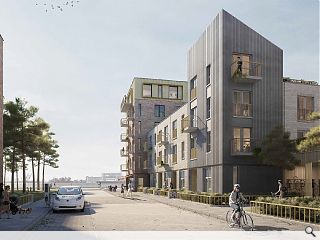 Revised Western Harbour masterplan prioritises mid-market rent homes