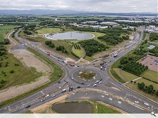 £54m Falkirk road improvement project gets underway