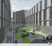 Occupants will have access to a shared courtyard space