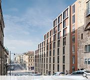 A residents roof terrace will be built around a central lightwell