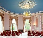 Principal rooms have been designed by Robert Adam