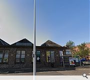 New build element will shrink back from the street to maintain views of Dudhope chimney