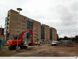 Glasgow’s east end shows signs of life as 54 flats break ground