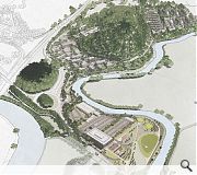 A landscape-led masterplan will work with natural features to make the most of its setting