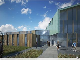 Sheppard Robson break ground on Inverness research hub