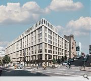 A 3m deep colonnade will invite custom from Sauchiehall Street