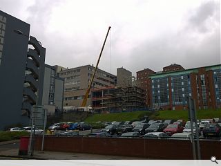 University of Strathclyde Physics School extension under way