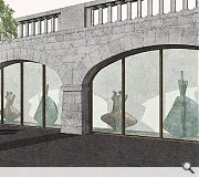 Historic arches will be remodelled to form new gallery space