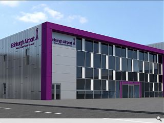  Edinburgh Airport showcases new terminal entrance