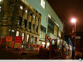 Students given first glimpse inside GSA’s Reid building