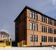 Dating from 1910 the building owes its origins as an extension to the former Lambhill Street School 