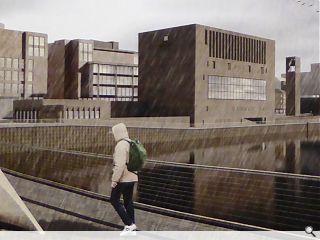 Mackintosh architecture students reimagine Antwerp, Glasgow & New Lanark