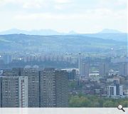 Tinto, Ben Lomond even Arran are visible from the estates upper floors