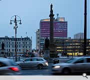 The new tower will be largely obscured from george Square by the City of Glasgow College